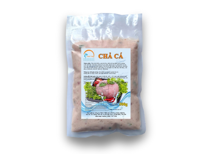 Chá cá basa tươi hàng loại 1 gói 500g