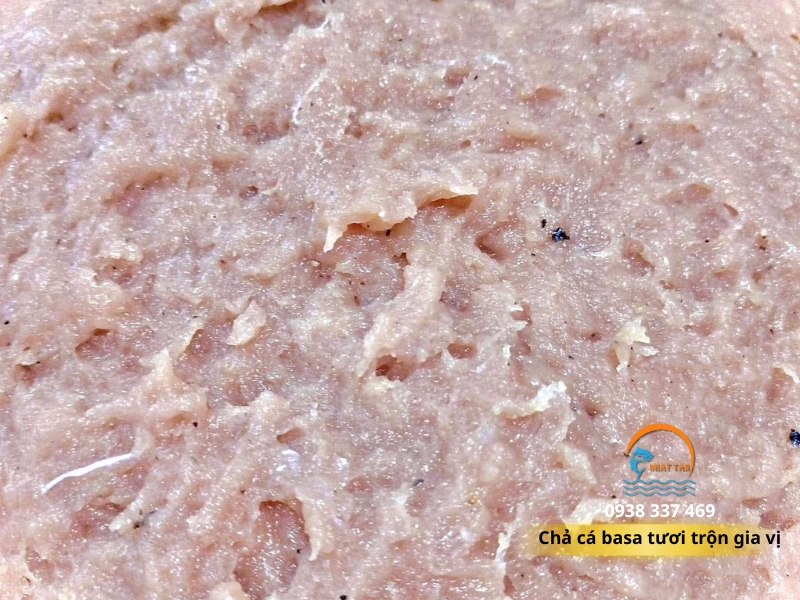 Chả cá basa tươi trộn gia vị