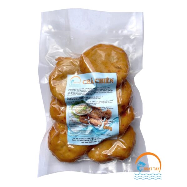 Chả cá chiên Nhật Tân gói 500g túi chân không