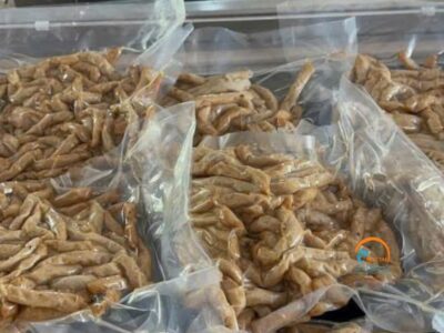 Chả cá chiên dạng sợi bịch 500g cho khách bán lẻ