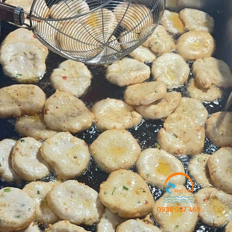 Chả cá chiên miếng