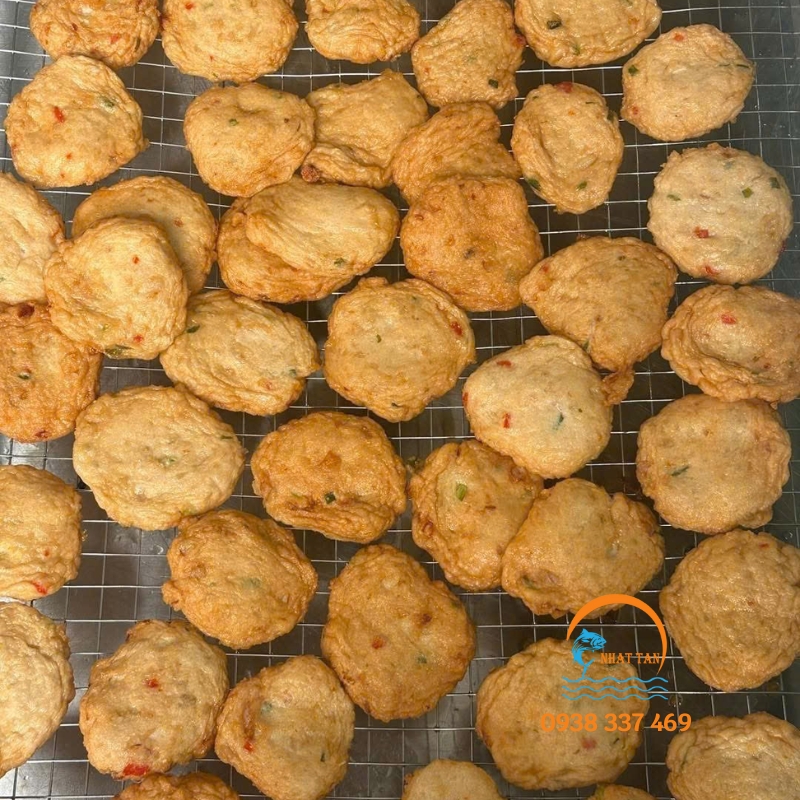 Chả cá miếng chiên sẵn giá sỉ