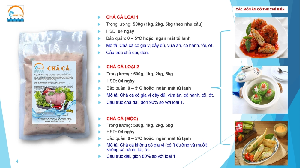 chả cá basa tươi