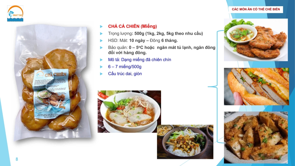 chả cá chiên nhật tân đặc điểm và thành phần chính