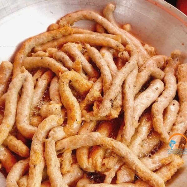 chả cá chiên sợi