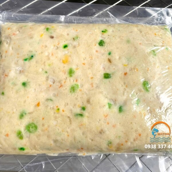 bán lẻ và bán sỉ chả cá hấp rau củ Nhật Tân