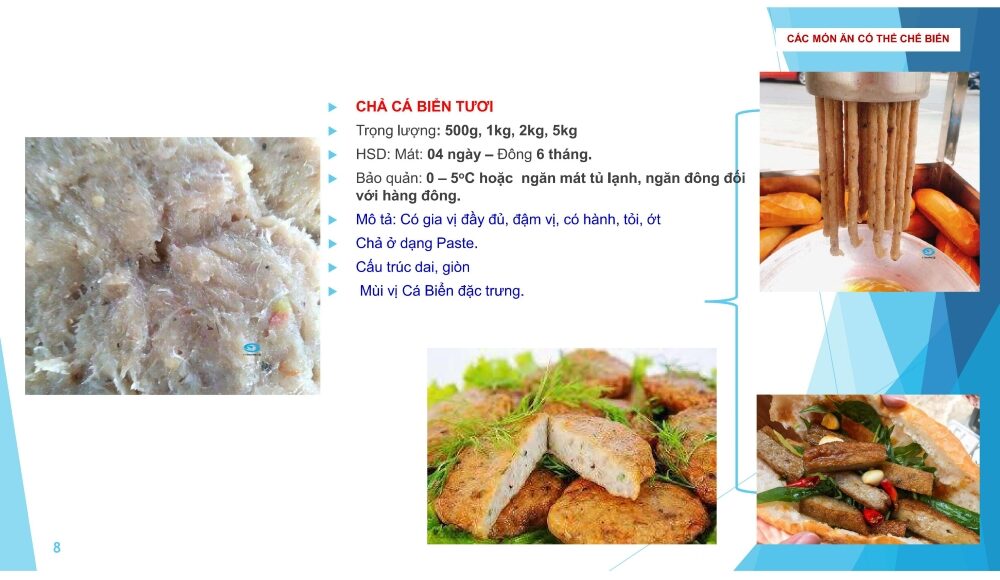 chả cá biển tươi giá sỉ