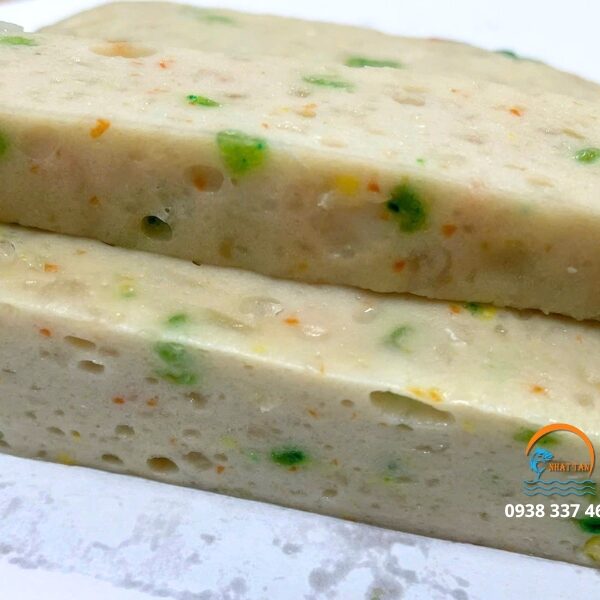 sỉ chả cá hấp rau củ